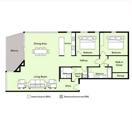Tjuvholmen Harbourfront 2br Oslo